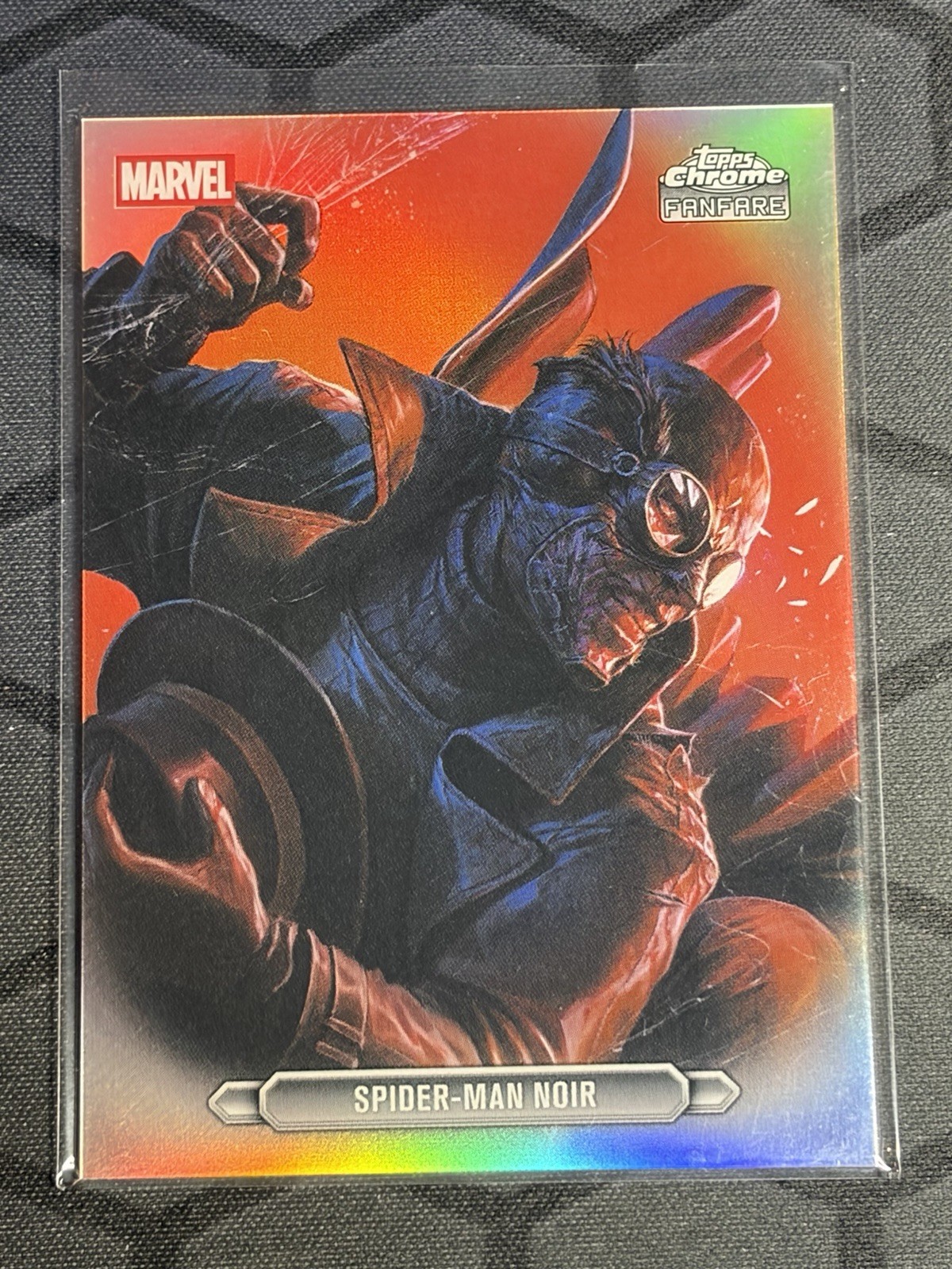 2026 Topps Chrome Marvel Fanfare Card Spider-Man Noir #FF-41