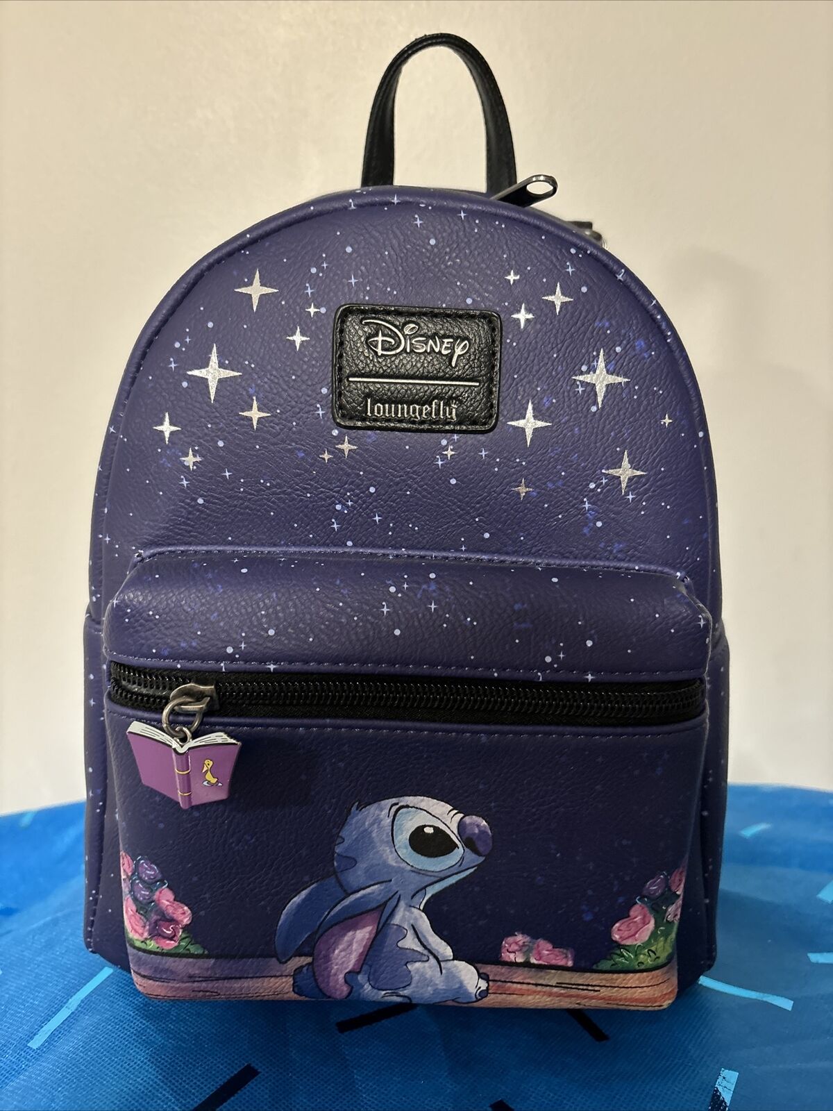 RARE-Loungefly Disney Lilo & Stitch/Stitch Starry Night Mini Backpack-NWT