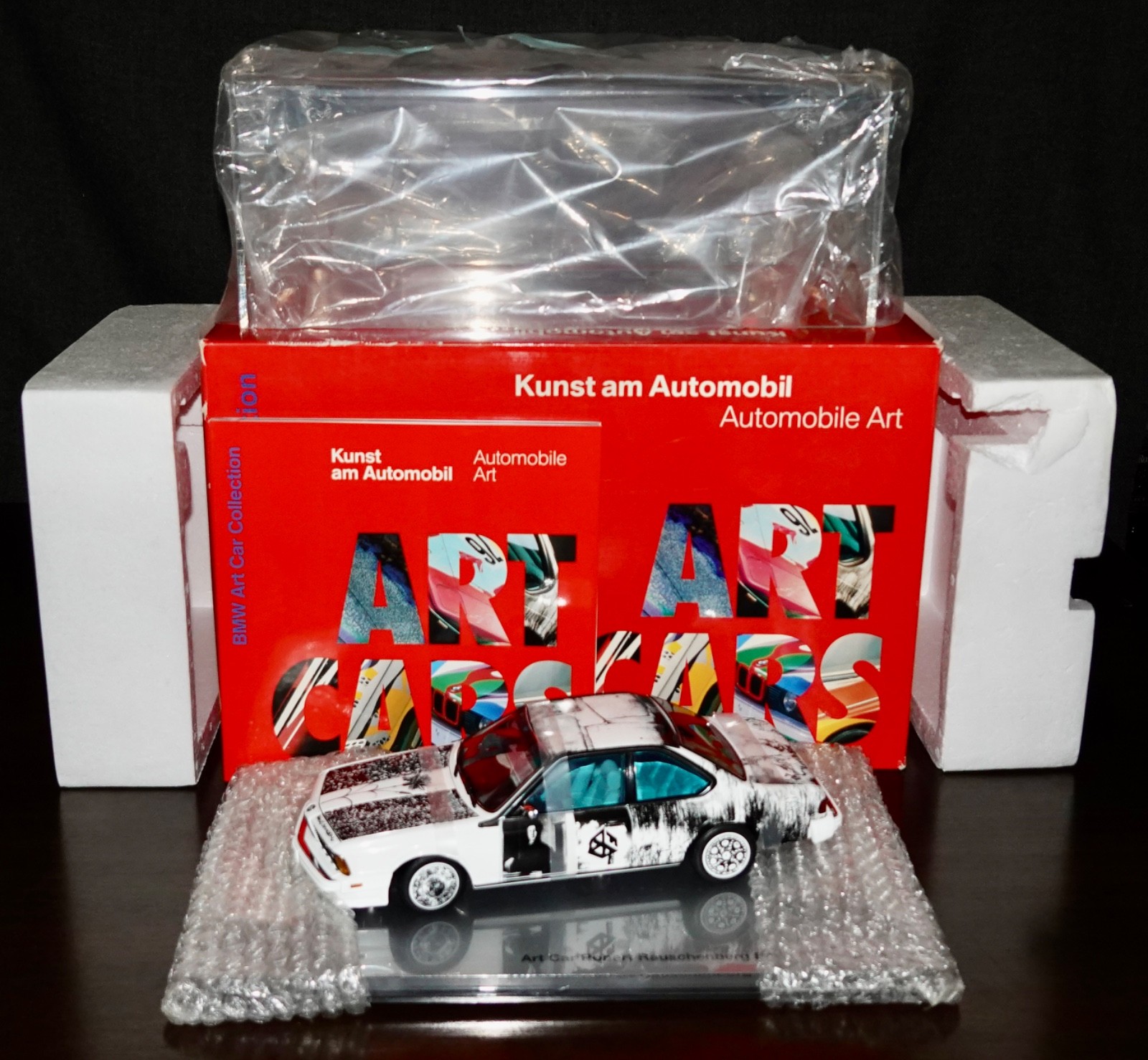 BMW ArtCar by Robert Rauschenberg BMW 635 CSI MUSEUM EDITION 80430150924