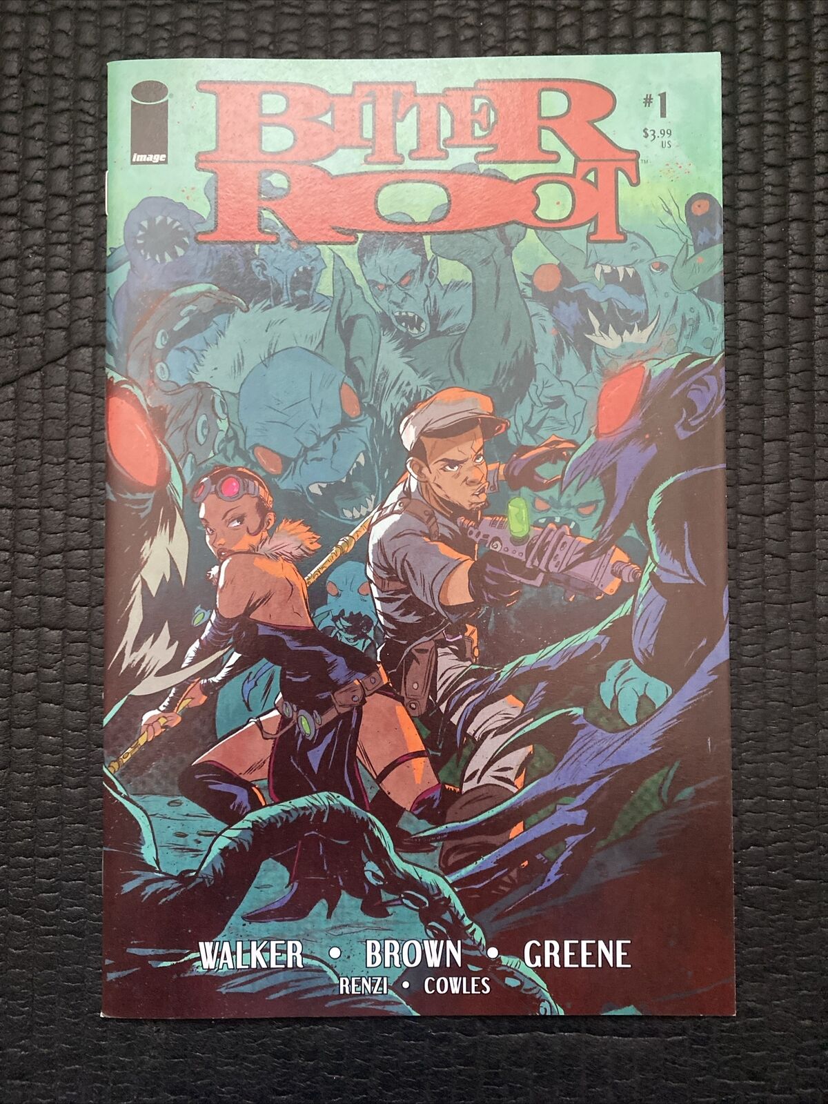 BITTER ROOT # 1🔥🔥🔥NM 9.4 Beautiful Copy OPTIONED Sanford Greene Cover A