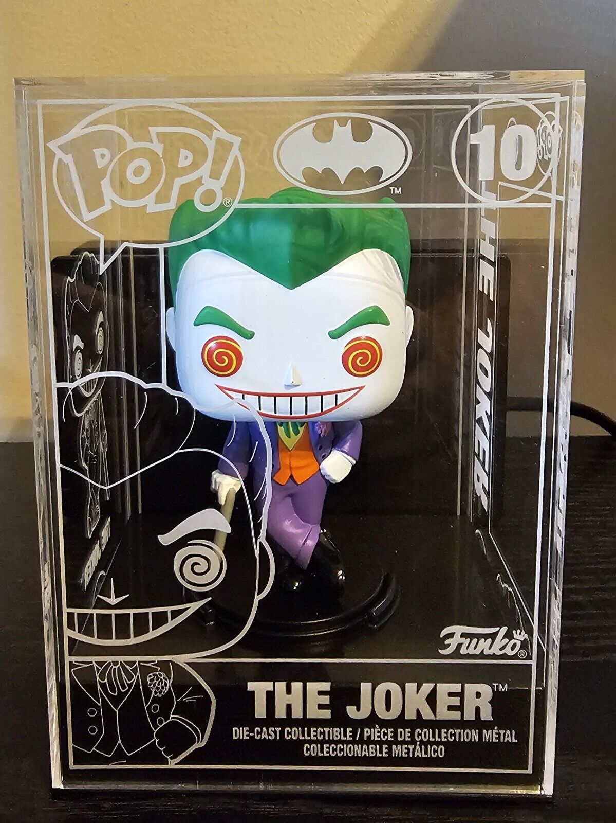 Funko Pop Diecast: DC Comics - The Joker - Funko Web (FW) (Exclusive) #10