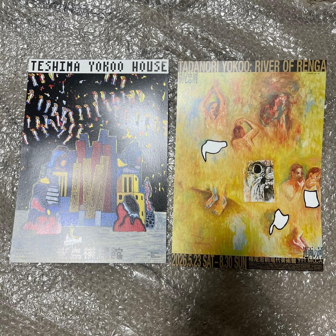 Tadanori Yokoo Museum of Contemporary Art Teshima Yokookan Flyer Flyer