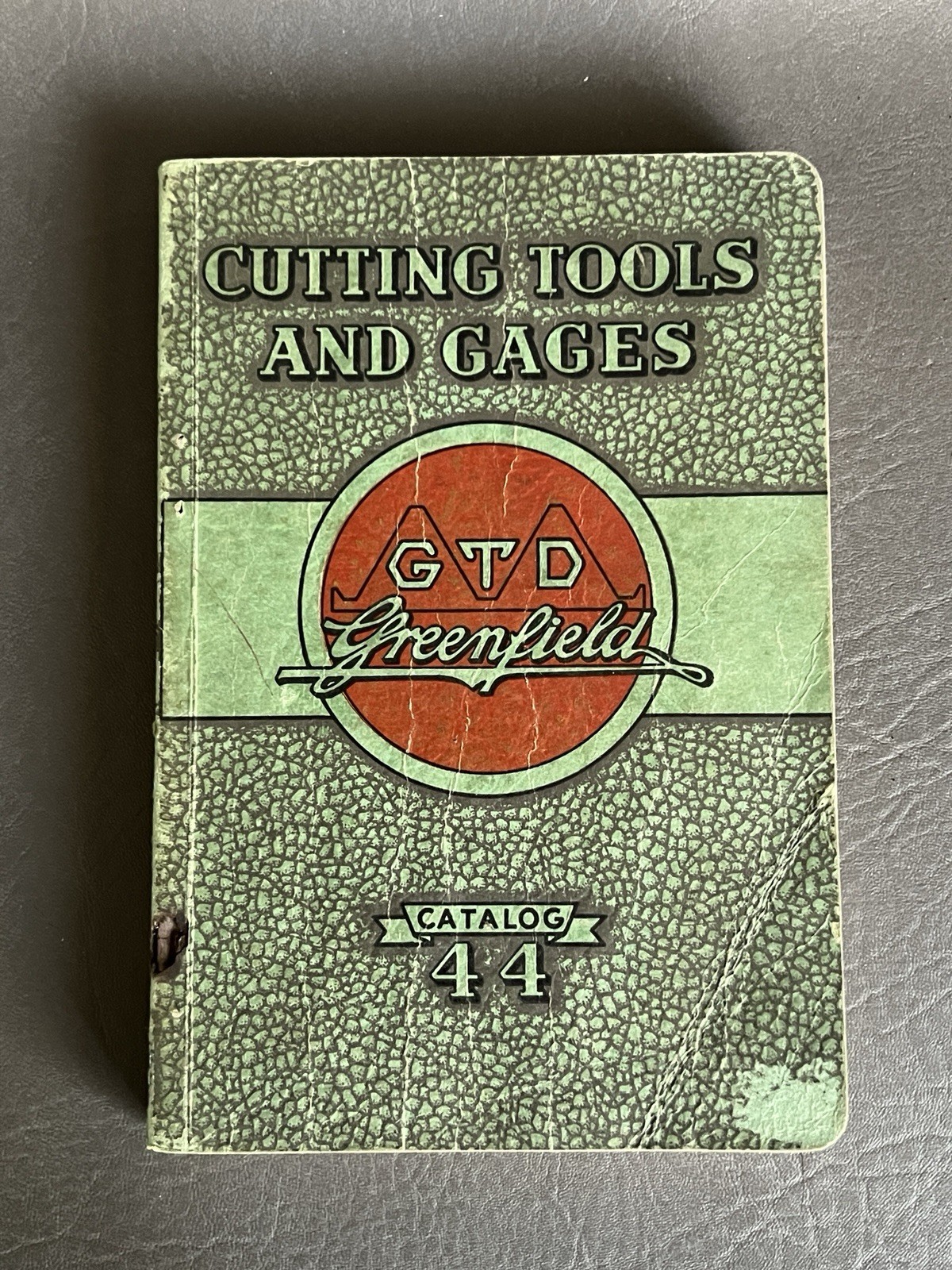Vintage GREENFIELD CUTTING TOOLS & GAGES Catalog #44 1944 Machinist Tap & Die