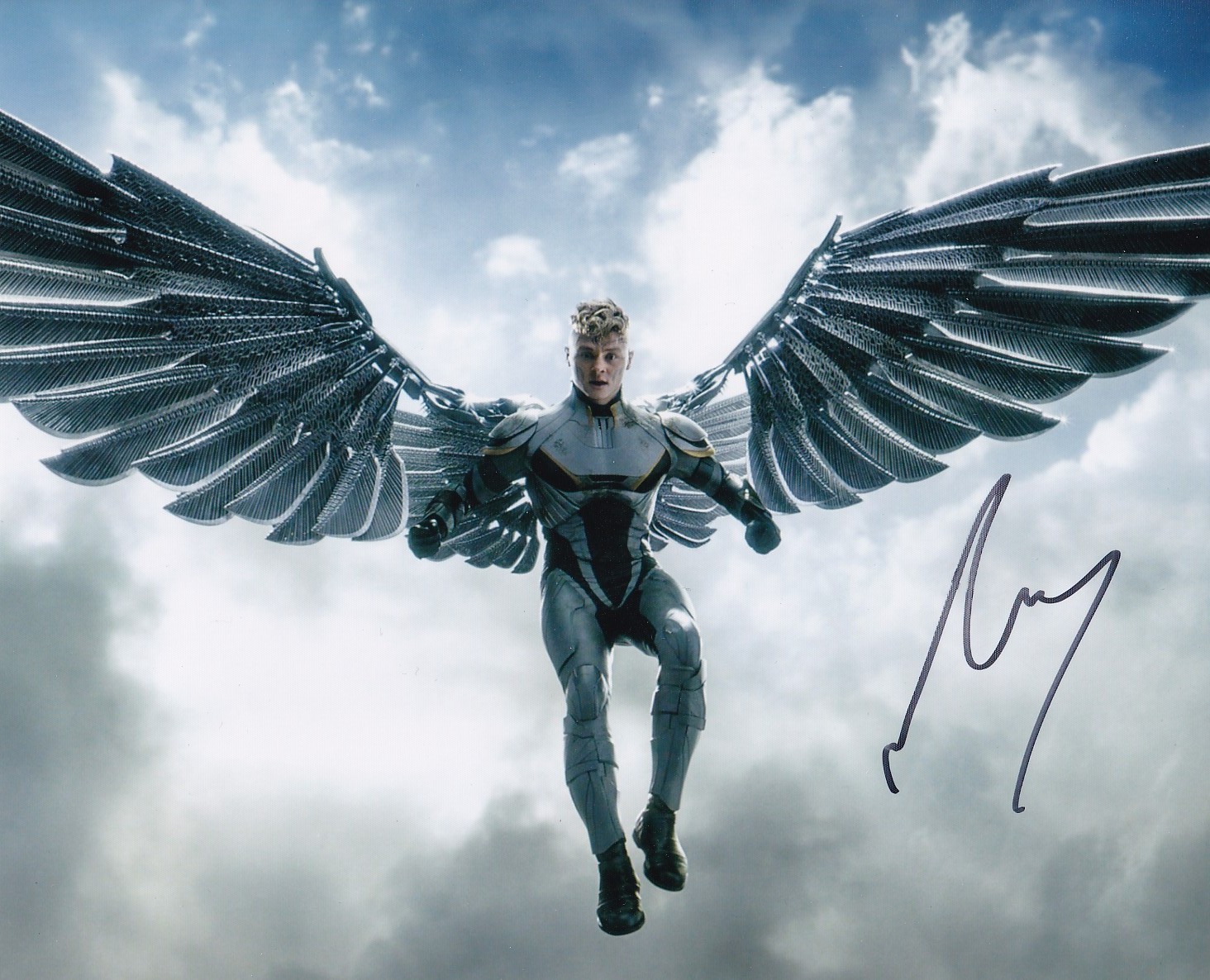 BEN HARDY signed autograph 20x25cm X-MEN in person autograph COA
