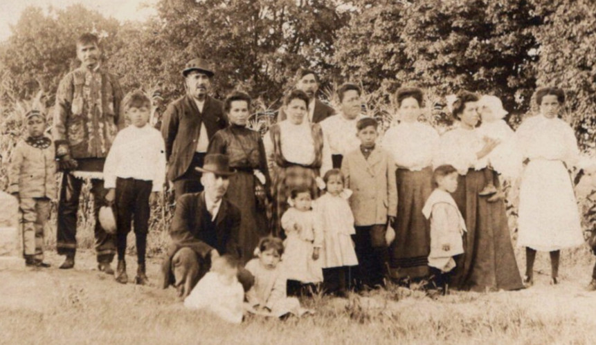 RPPC Native American Indian Descendants of Chief White Pigeon MI Michigan