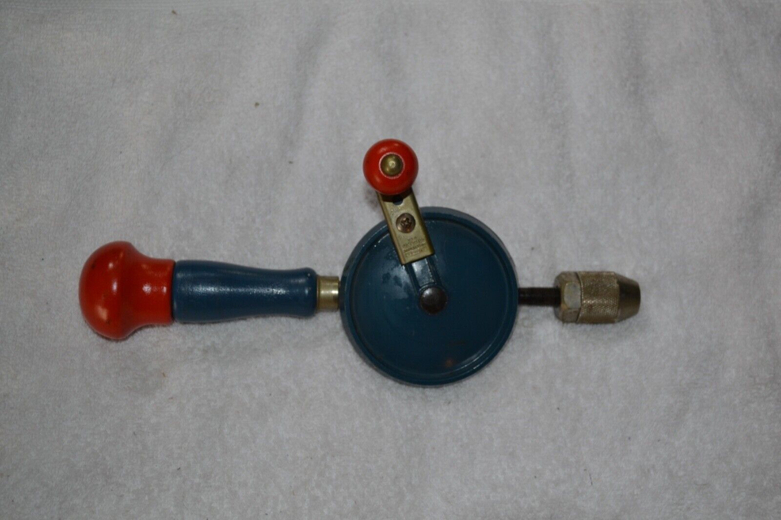 Vintage Stanley No. H12208 Hy-Lo Drive Egg Beater Hand Drill USA