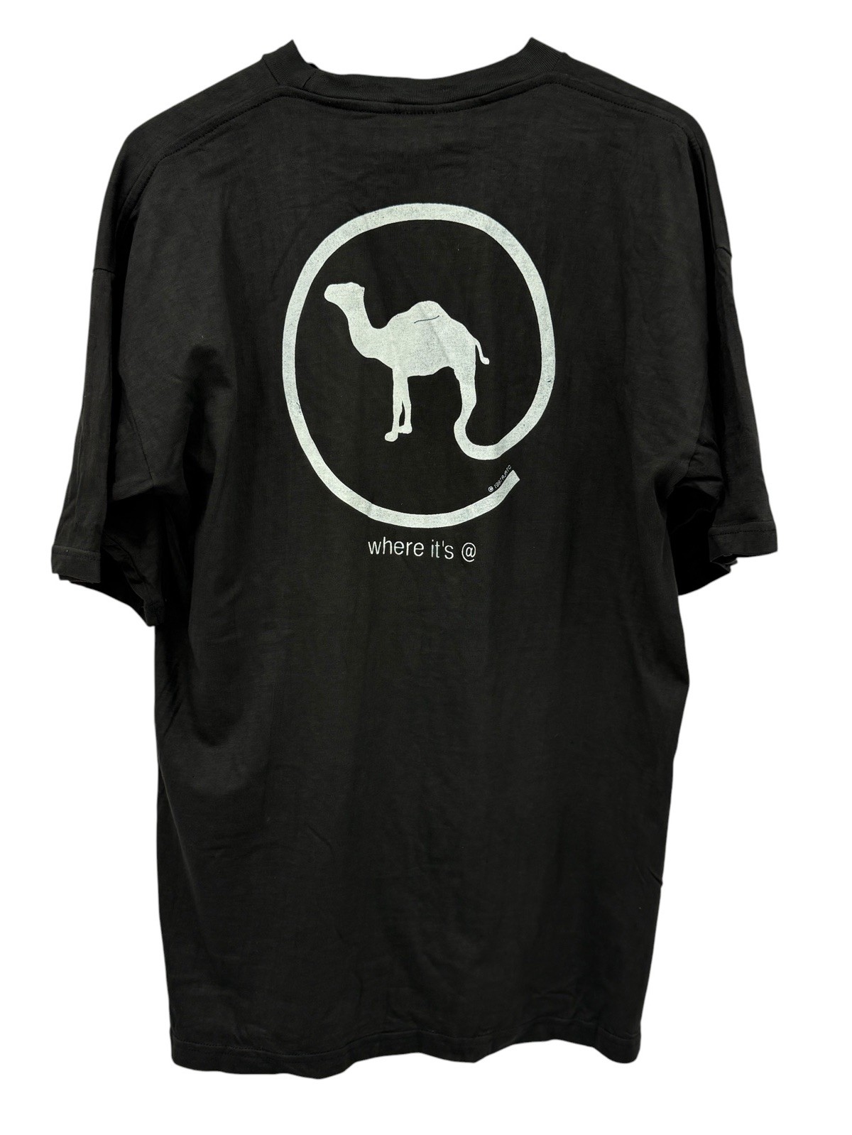 Camel Cigarettes Black Promo T-Shirt XL Original Box Vintage ‘97 Where Its At