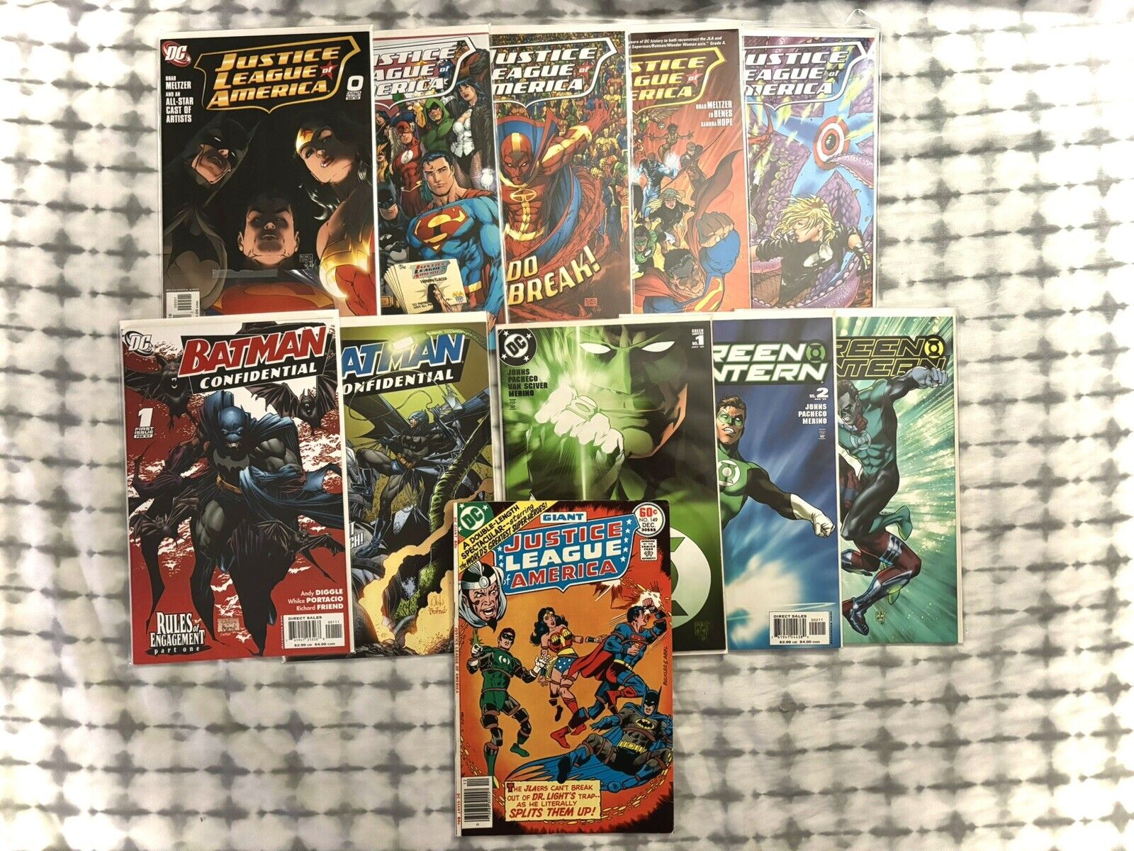 justice league heros comic lot