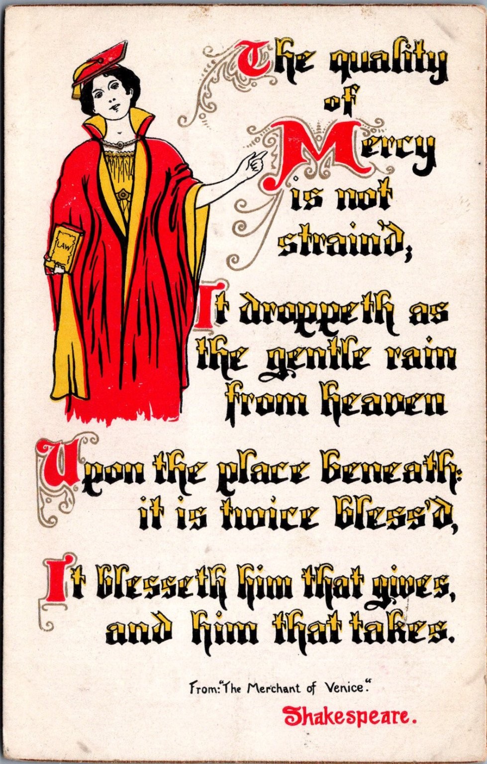 1907 Shakespeare Merchant of Venice \ 1907 Shakespeare Merchant of Venice \