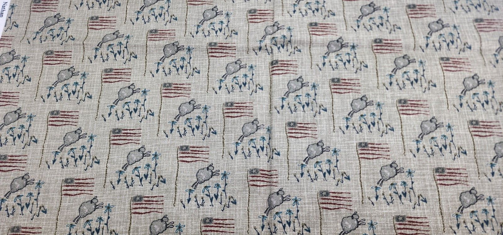 Vintage Fabric * Down Meadow Lane * 100% Cotton 21 Vintage Fabric * Down Meadow Lane * 100% Cotton 21
