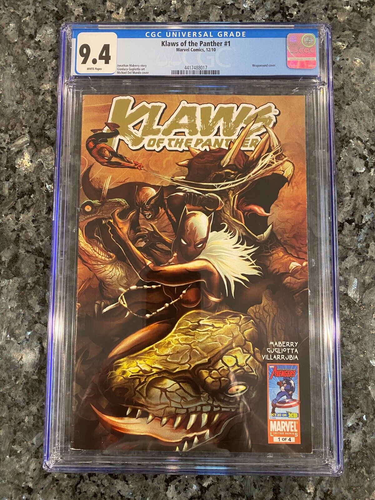 Sleek, Powerful, and Iconic: Klaws of the Panther #1 - CGC 9.4 White Pages