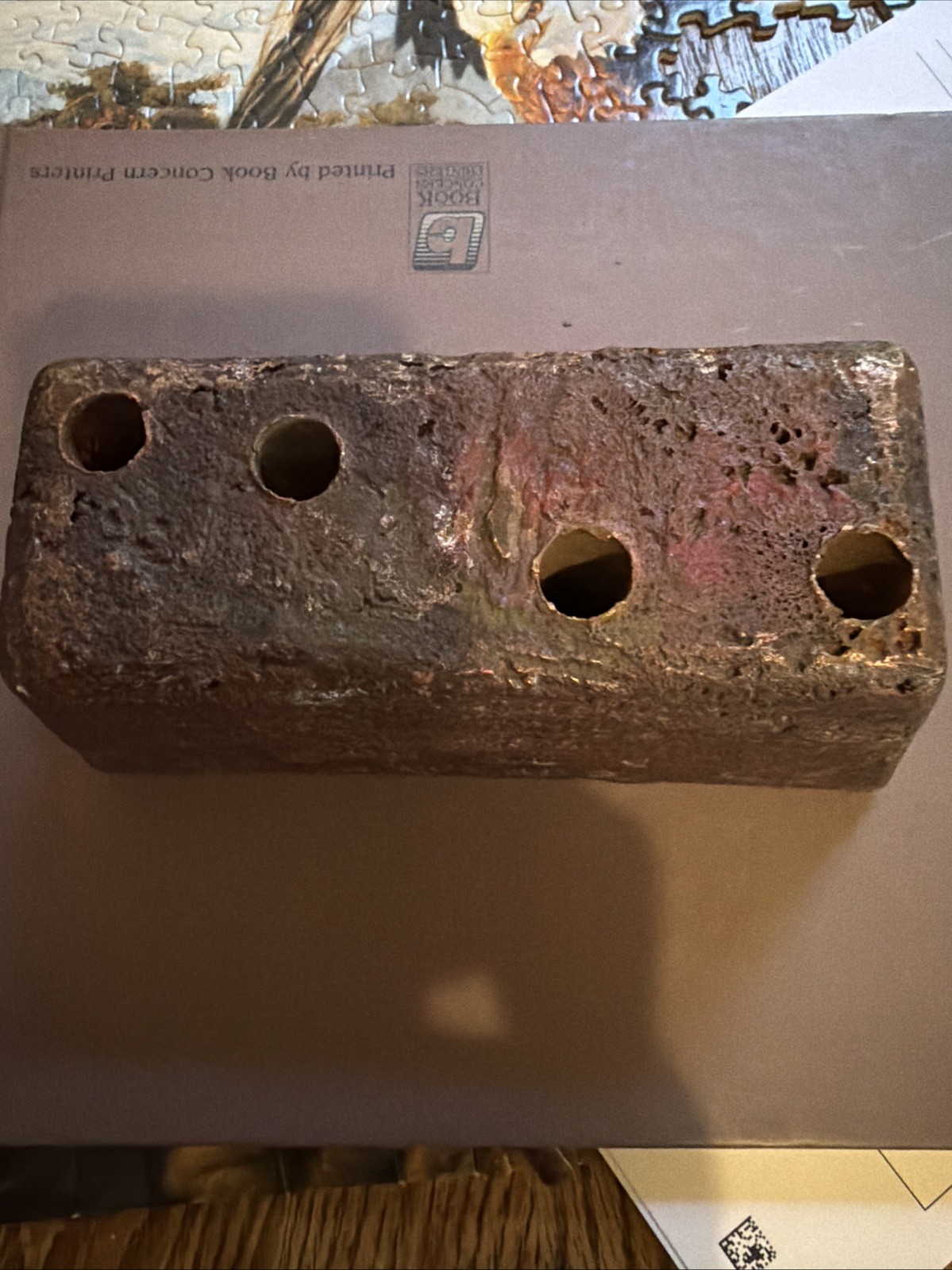 Calumet And Hecla Copper Test Ingot 1950s Michigan Mi Historic Item 10 Lbs