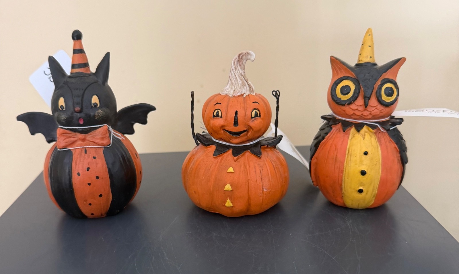 Johanna Parker Pumpkin Peep Transpac Halloween Pumpkin, Bat & Owl Set Johanna Parker Pumpkin Peep Transpac Halloween Pumpkin, Bat & Owl Set