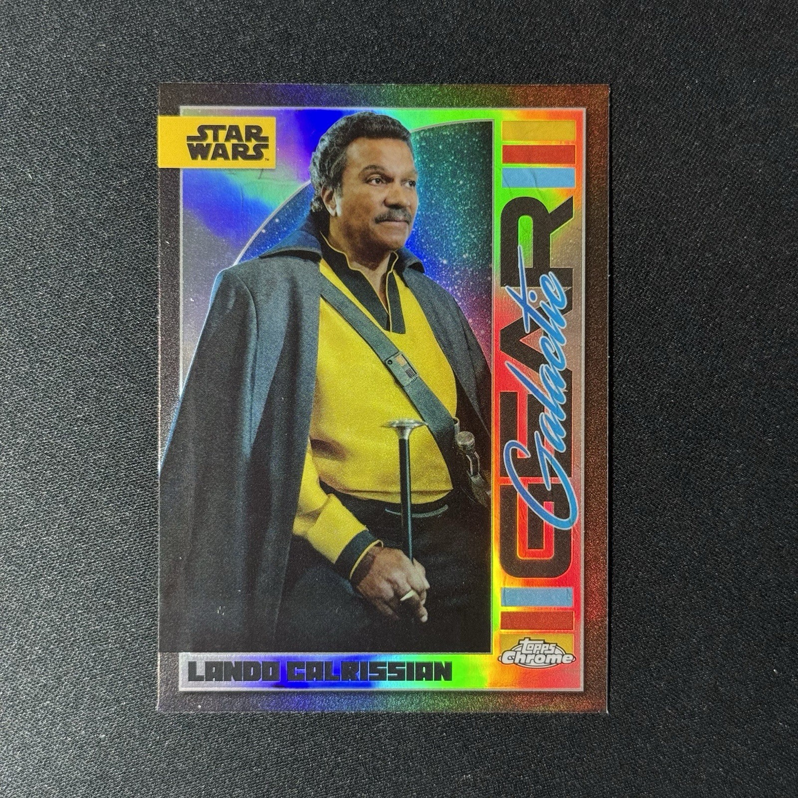 2024 Topps Chrome Star Wars Lando Calrissian Galactic Gear #GG-2