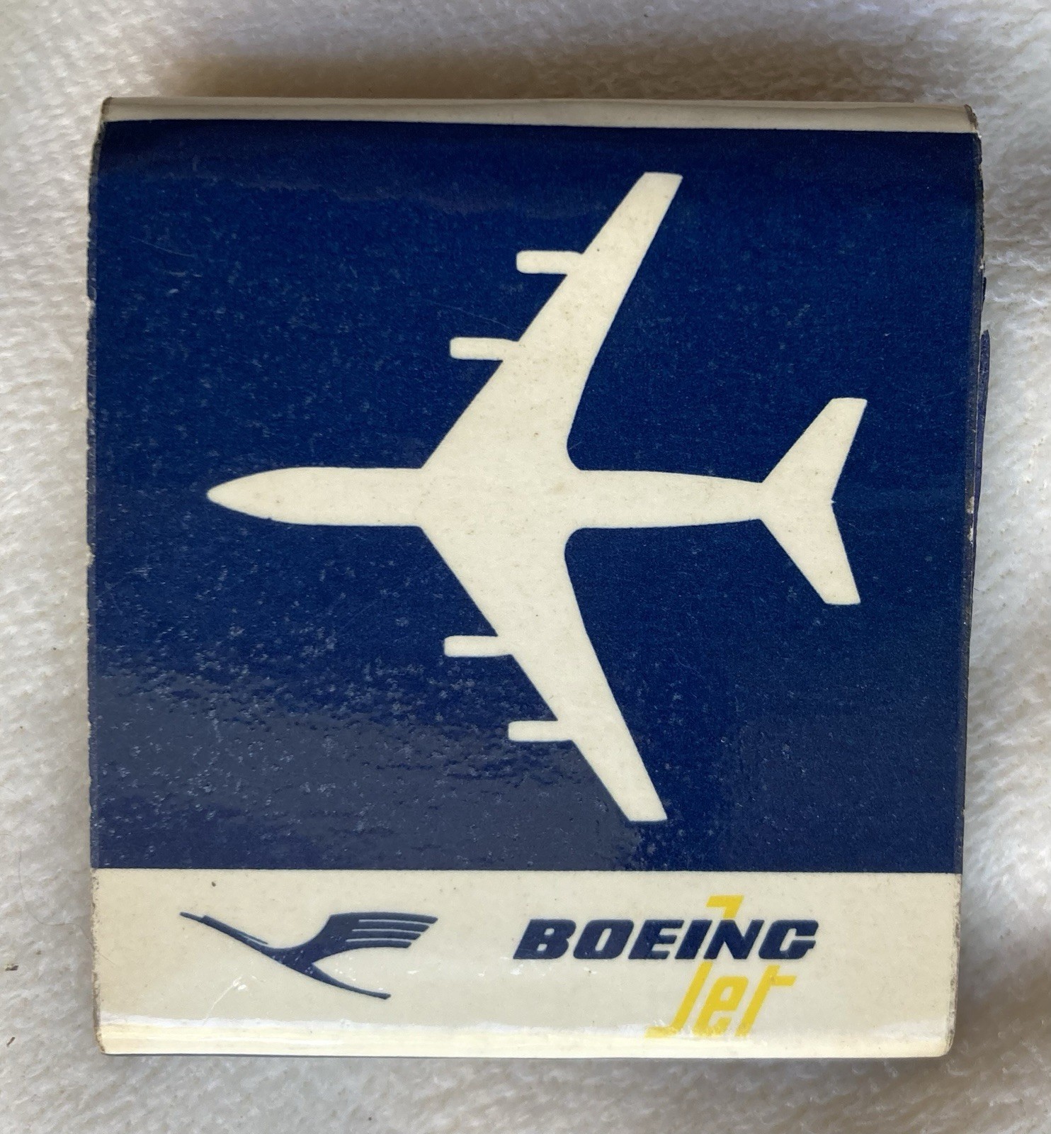 BOEING Jet Lufthansa UNUSED Matchbook VINTAGE 