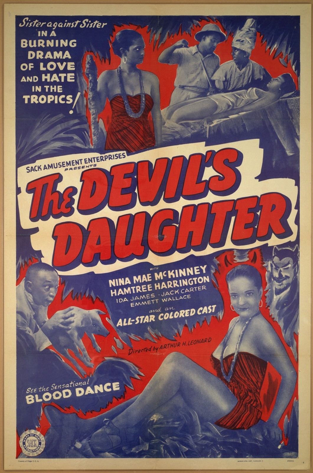 NINA MAE MCKINNEY - The Devil's Daughter - Movie Poster Image - 5 x 7 inch Print