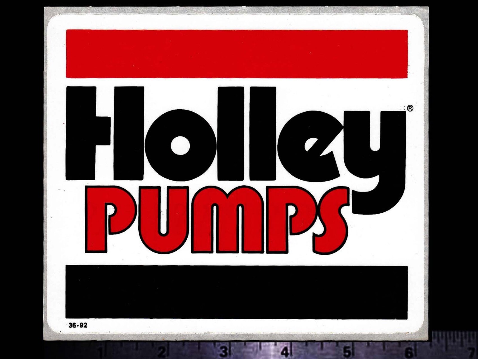 HOLLEY PUMPS - Original Vintage 1970's 80’s  Racing Decal/Sticker