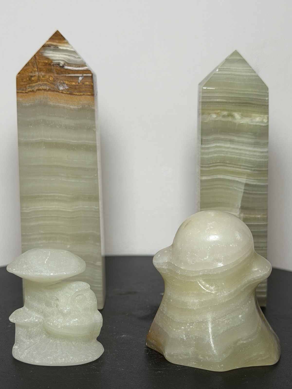 Green Onyx 4 Piece Set - see pics/video & description for more info