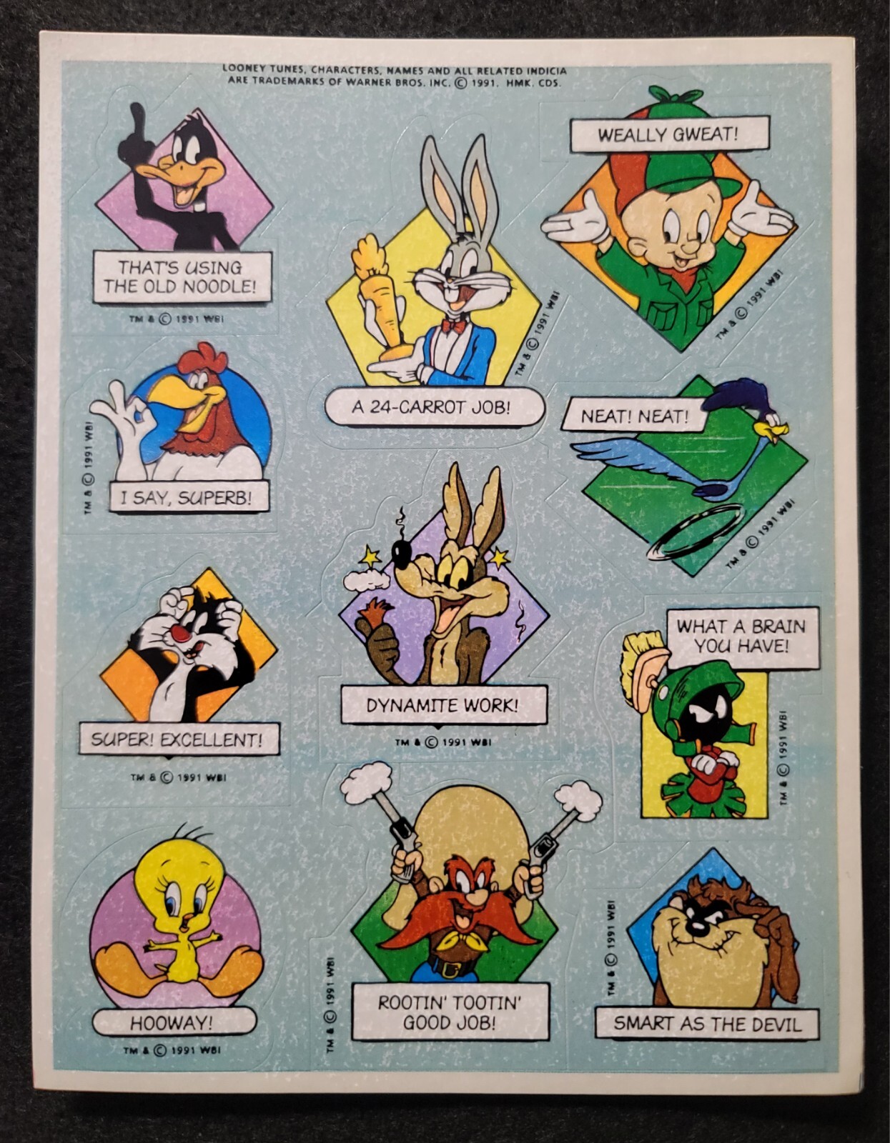 LOONEY TUNES VINTAGE STICKER \