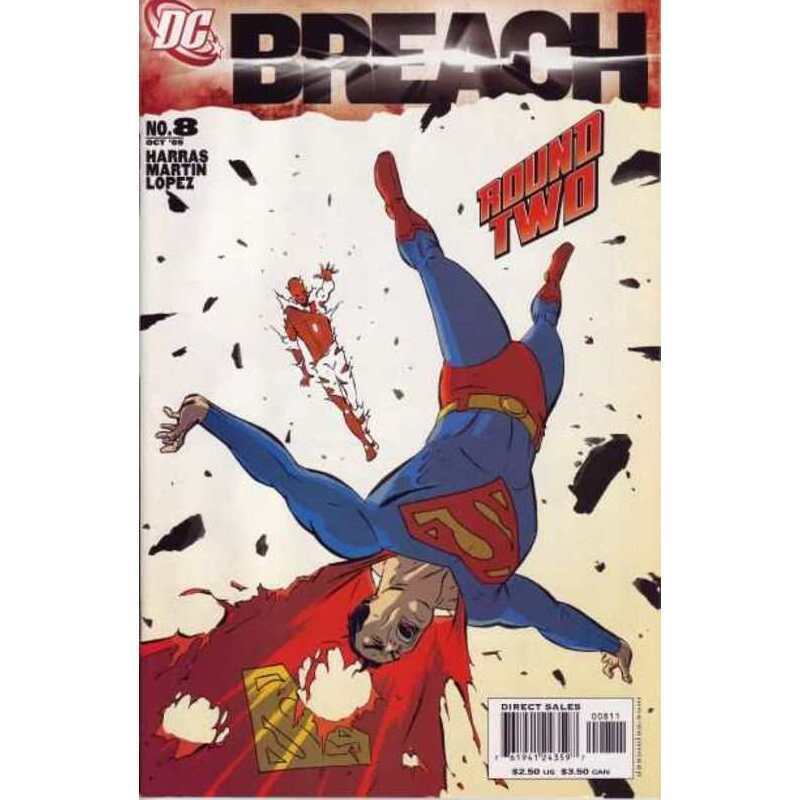 Breach #8 in Near Mint minus condition. DC comics [h~