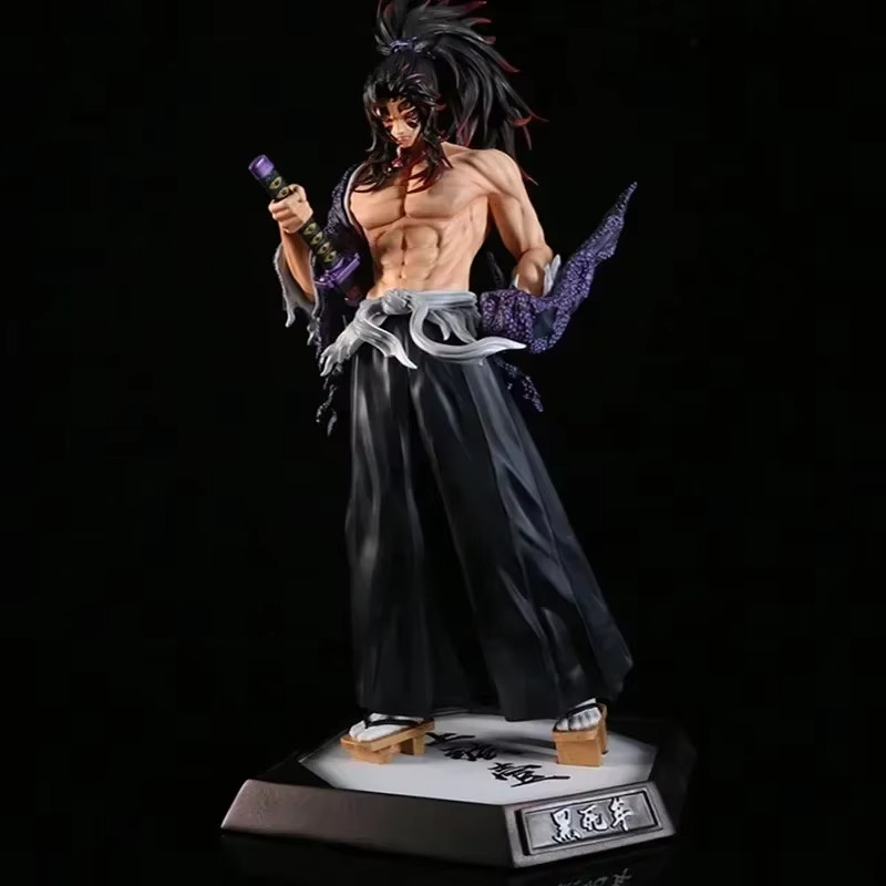 Kokushibo Anime Action Figure Statue Collection Demon Slayer Gift Large 12
