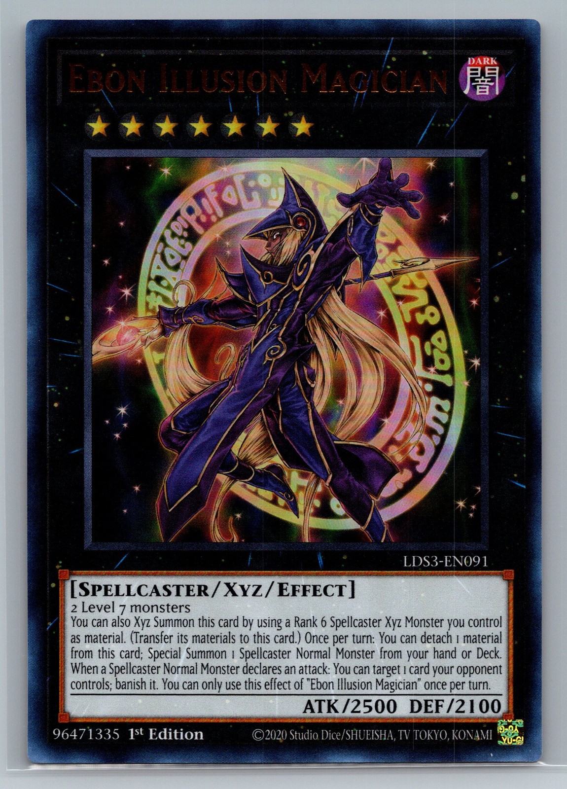 Legendary Duelists: Season 3 #LDS3-EN091 Ebon Illusion Magician