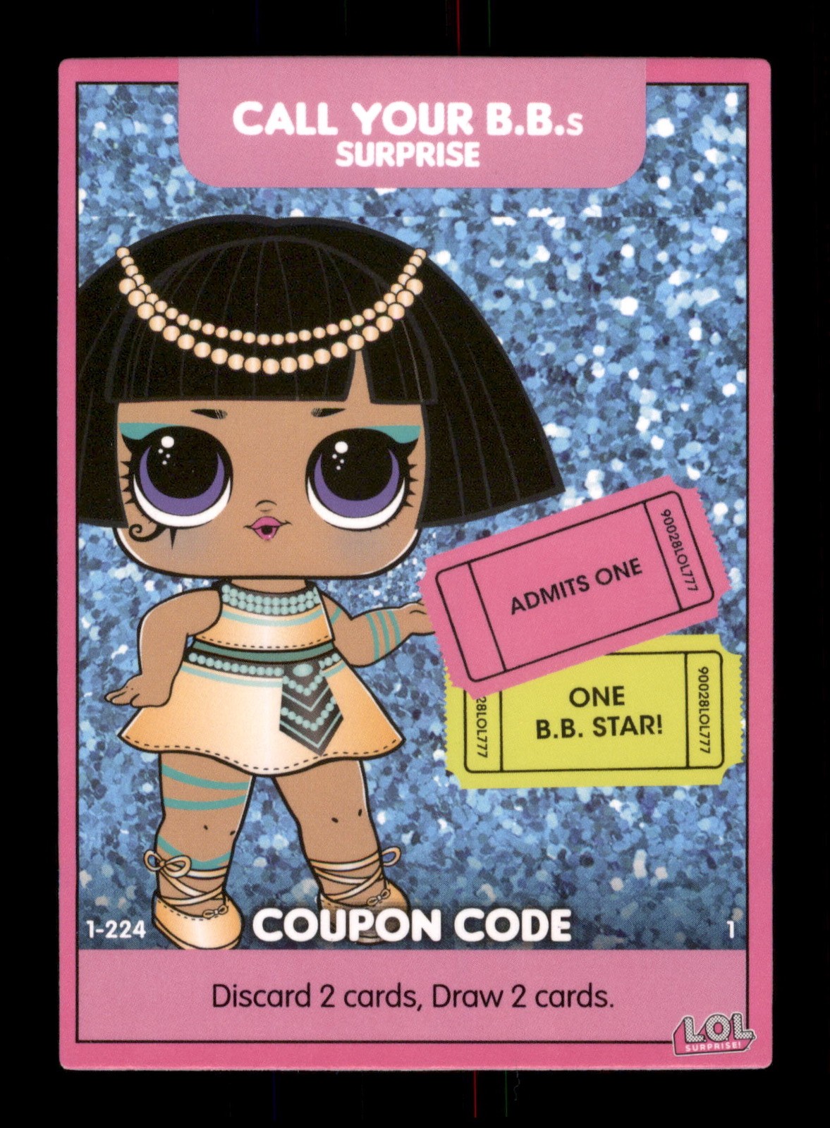 Call Your B.B.s Coupon Code 1/224 Dance Off TCG CCG Call Your B.B.s Coupon Code 1/224 Dance Off TCG CCG