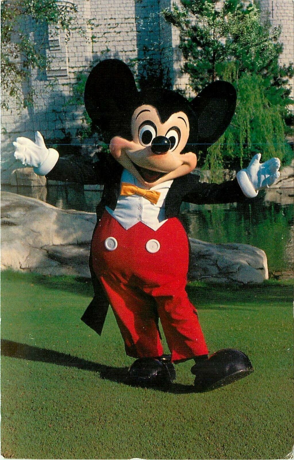 Walt Disney World Mickey Mouse Cinderella Castle Florida FL pm 1981 Postcard