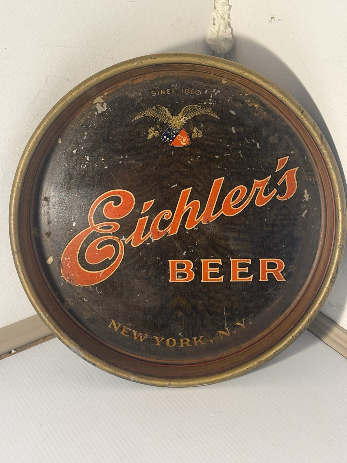 Vintage Eichler’s Beer Tray. New York,New York.