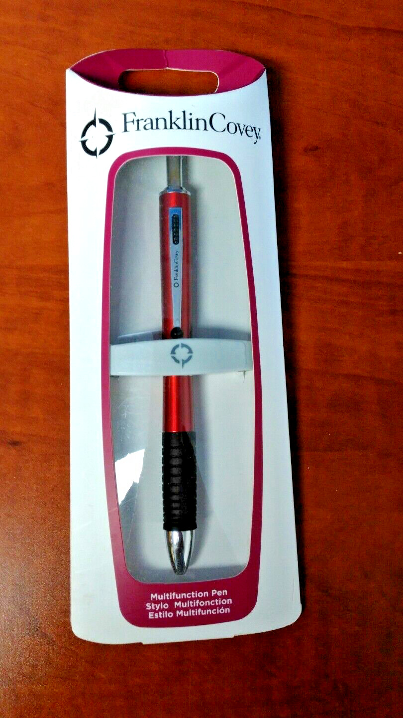 Franklin Covey Hinsdale Red Multi-Function Pen with Pencil