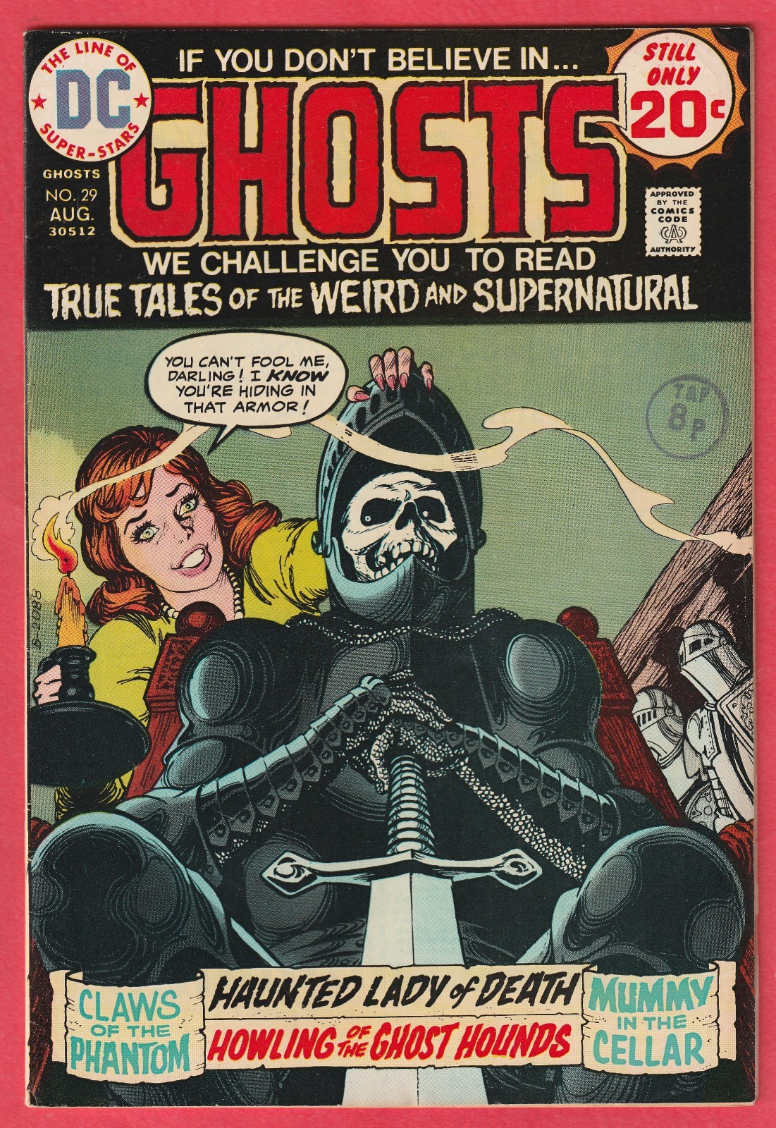 DC GHOSTS No. 29 (1974) Claws of the Phantom Fine