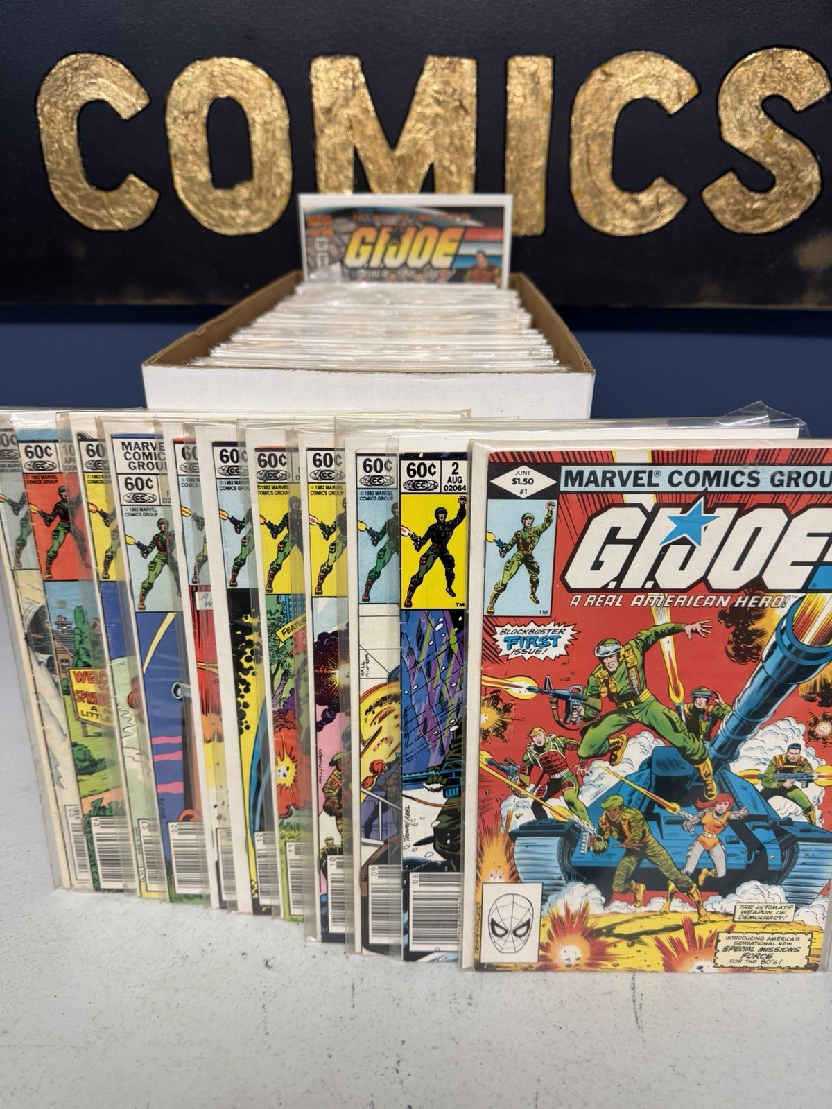 G.I. Joe #1-155 1982 COMPLETE Series Lot Run Set 1st Print Marvel Comics