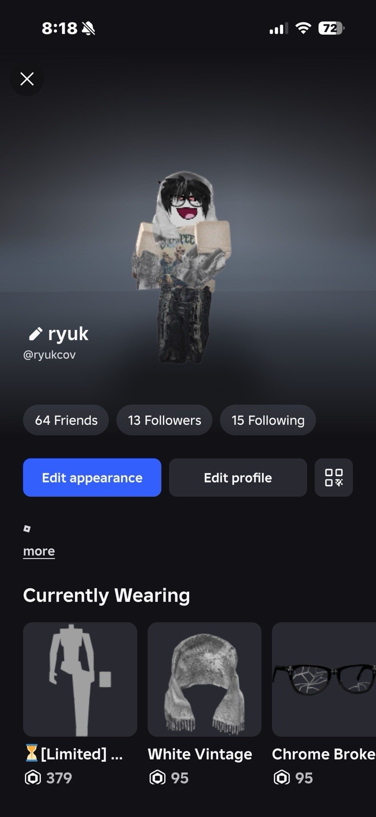Roblox 2020. rare items and over 100k spent ( hit me u for more details read des