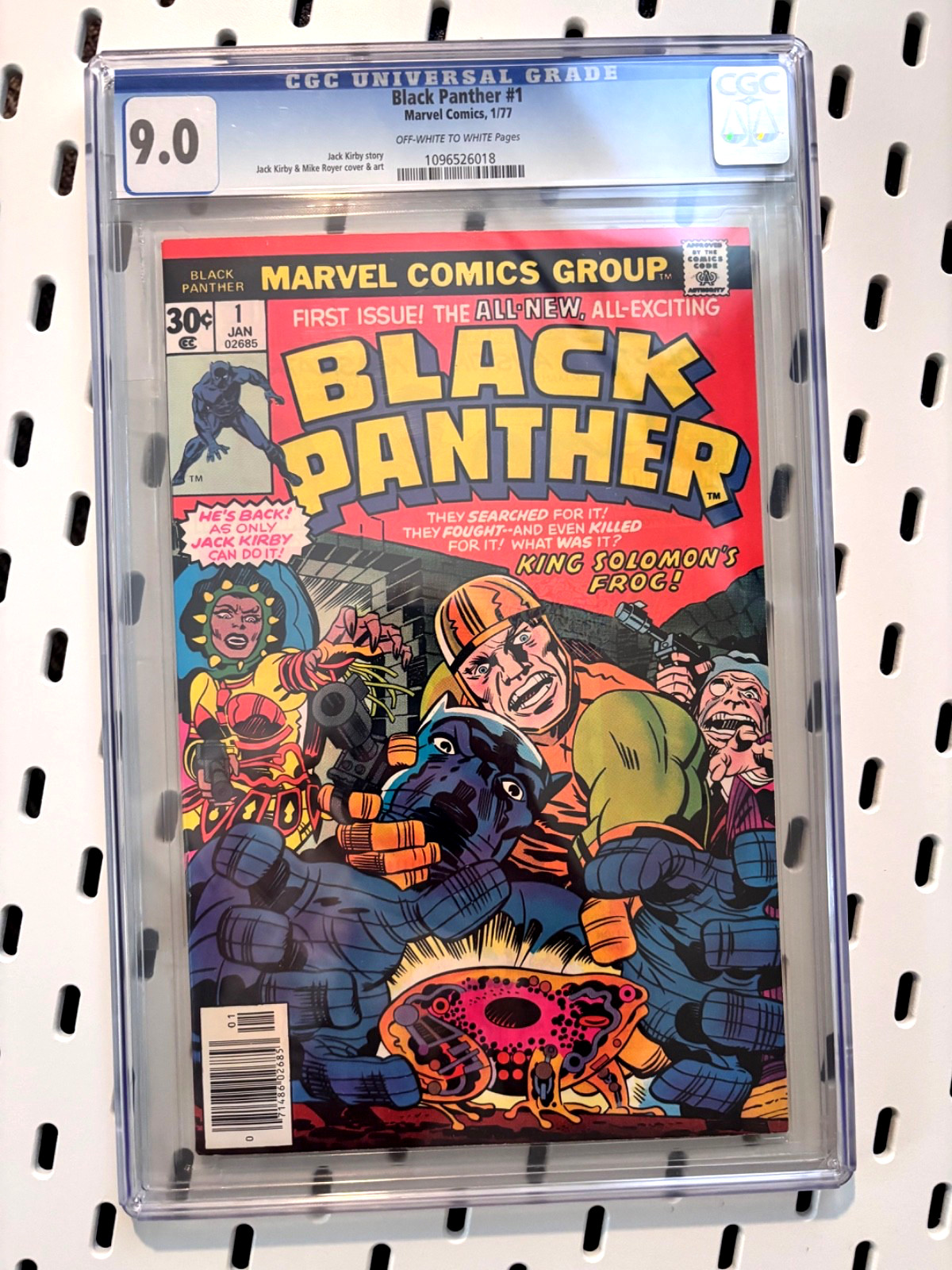 Black Panther #1 CGC 9.0 1977 Jack Kirby