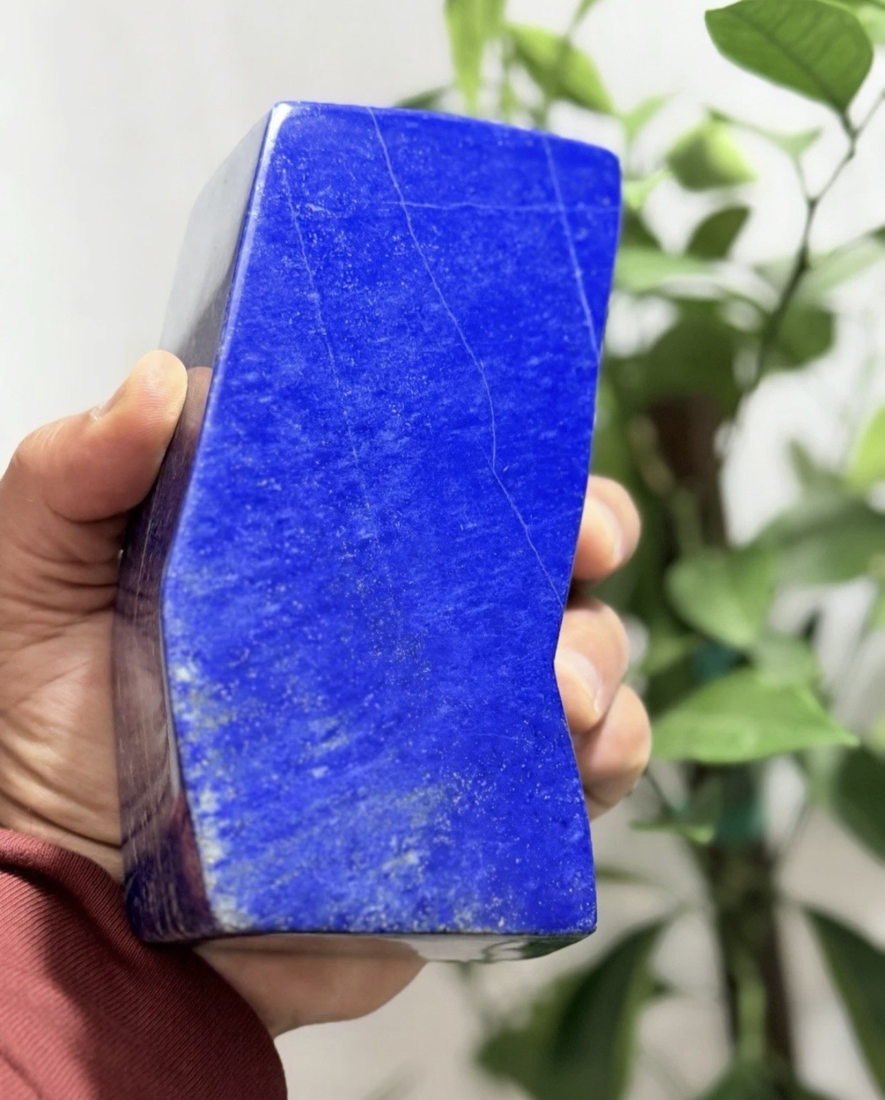 Beautiful Natural Lapis Lazuli Mineral Specimen 2.22Kg Small Size High Quality