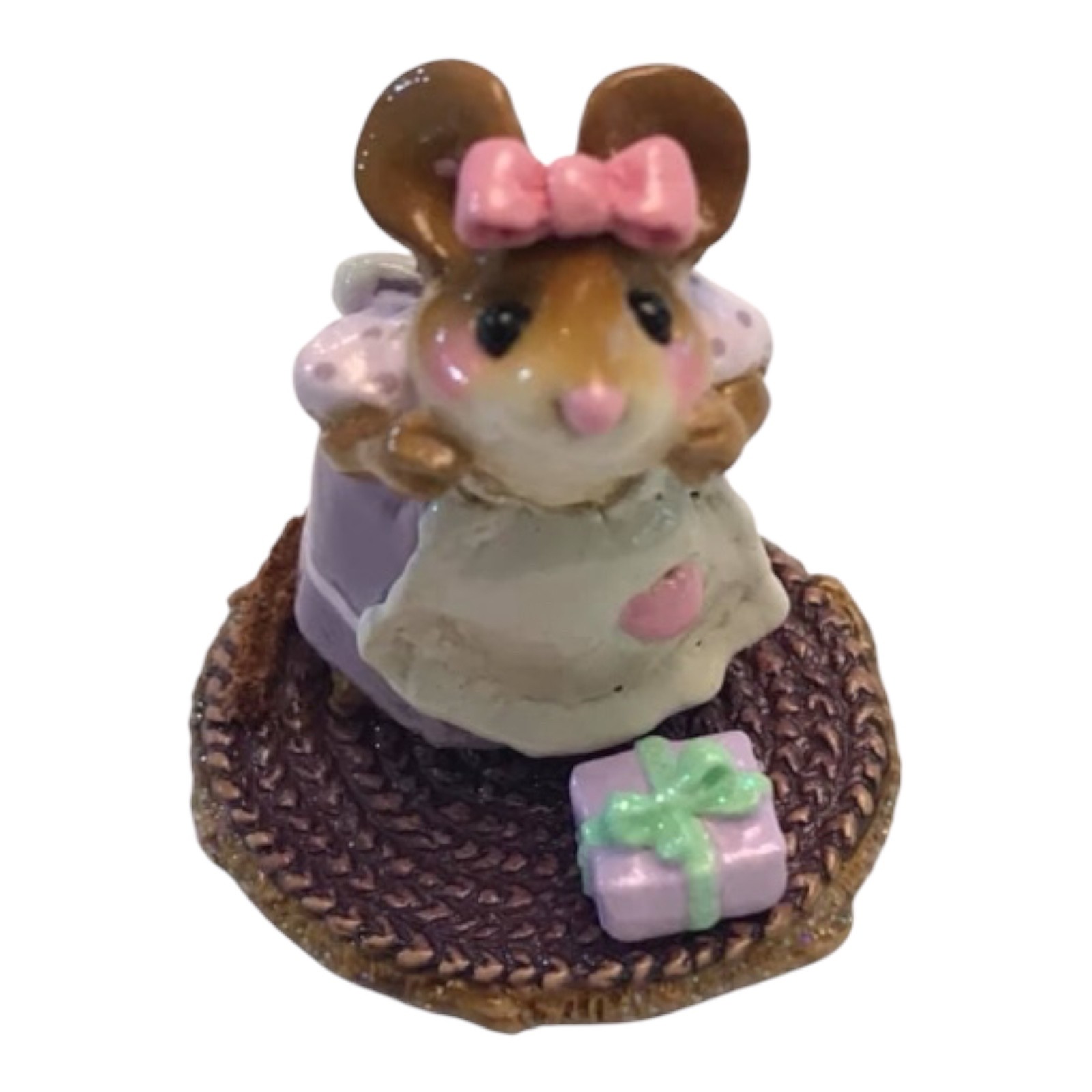 Wee Forest Folk Very Rare GV-240 Tour Lavender Scamper