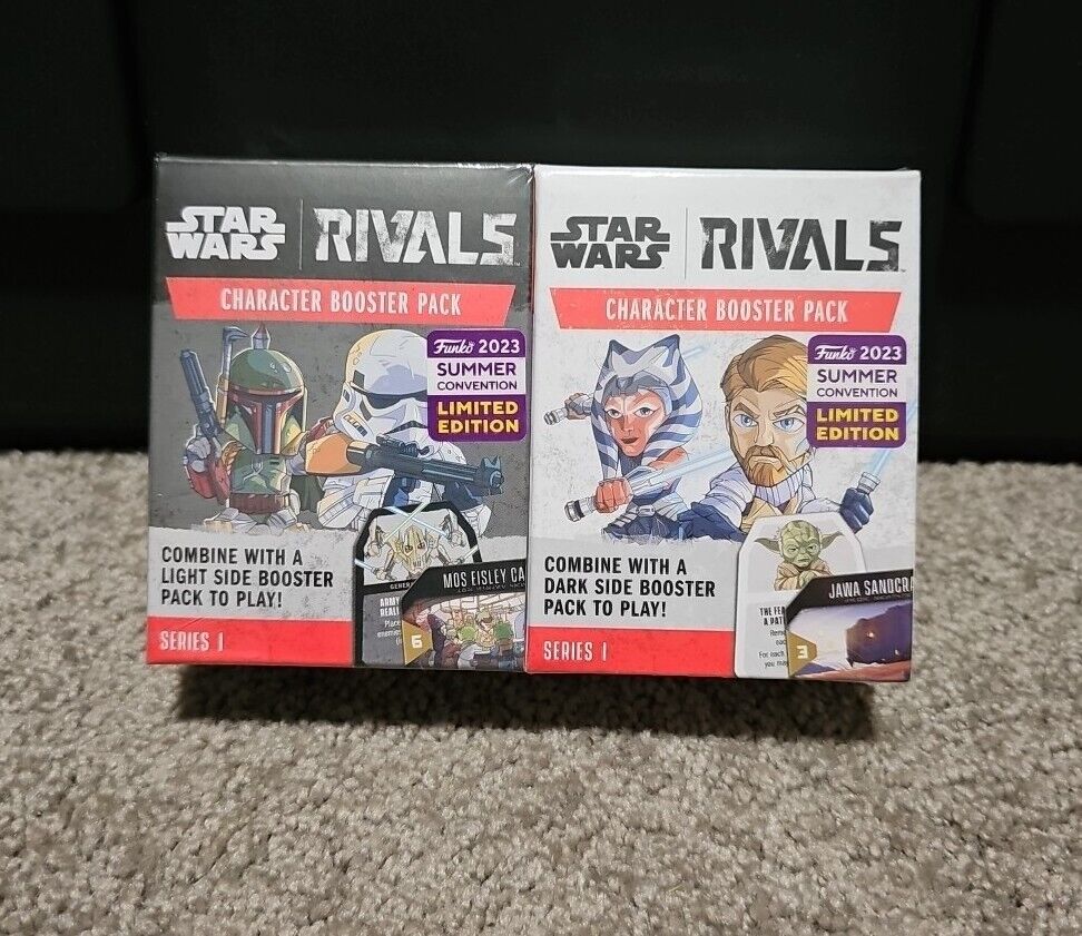 Funko Camp Fundays SDCC 2023 Exclusive Star Wars Rivals Booster Pack Set