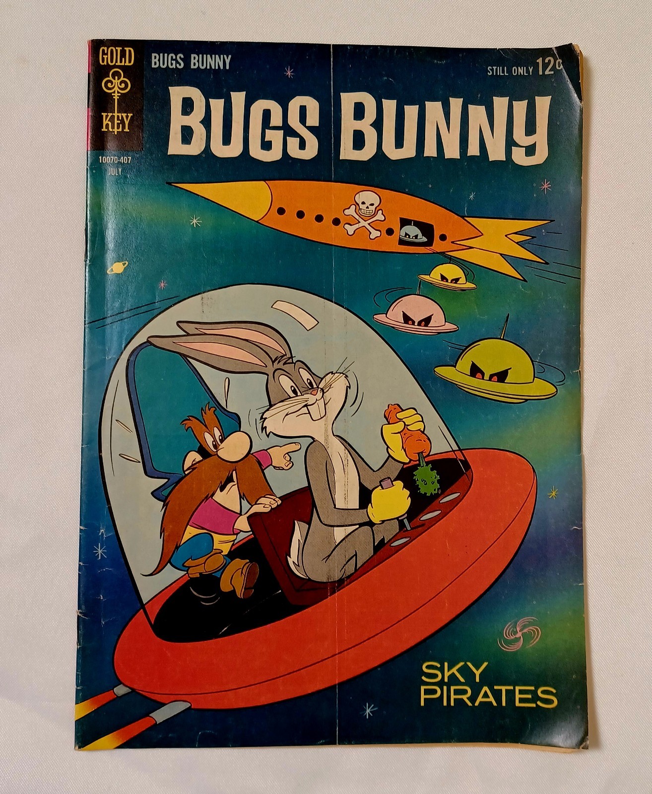 Bugs Bunny #94 Gold Key 1964 Sky Pirates Yosemite Sam Silver Age Comic