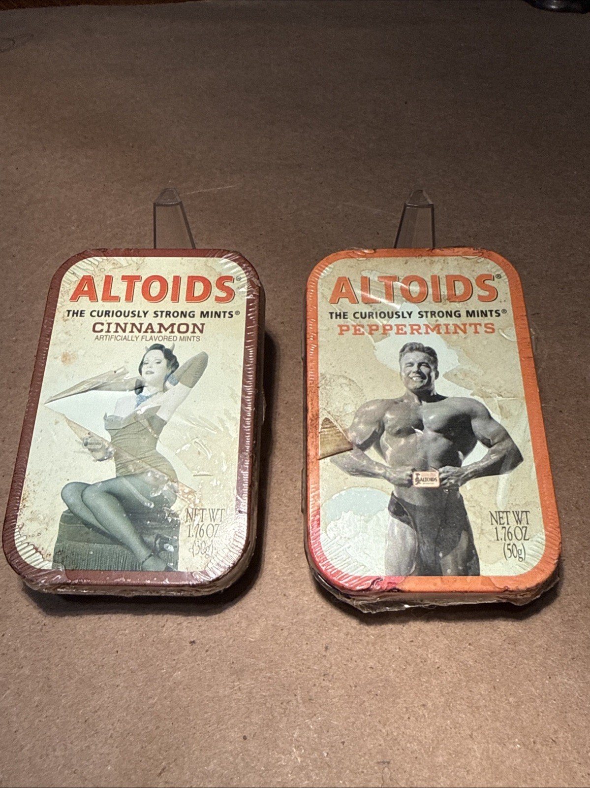 2 Vintage ALTOIDS Mints NOT FOR CONSUMPTION Advertising Sealed