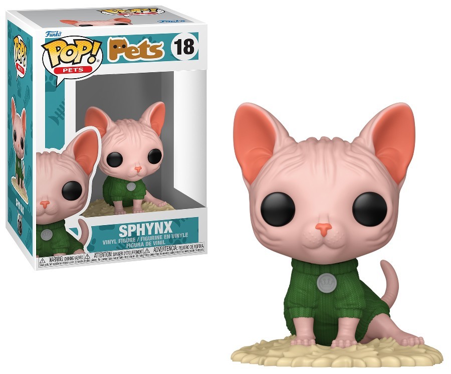 Sphynx Cat Funko Pop Pets