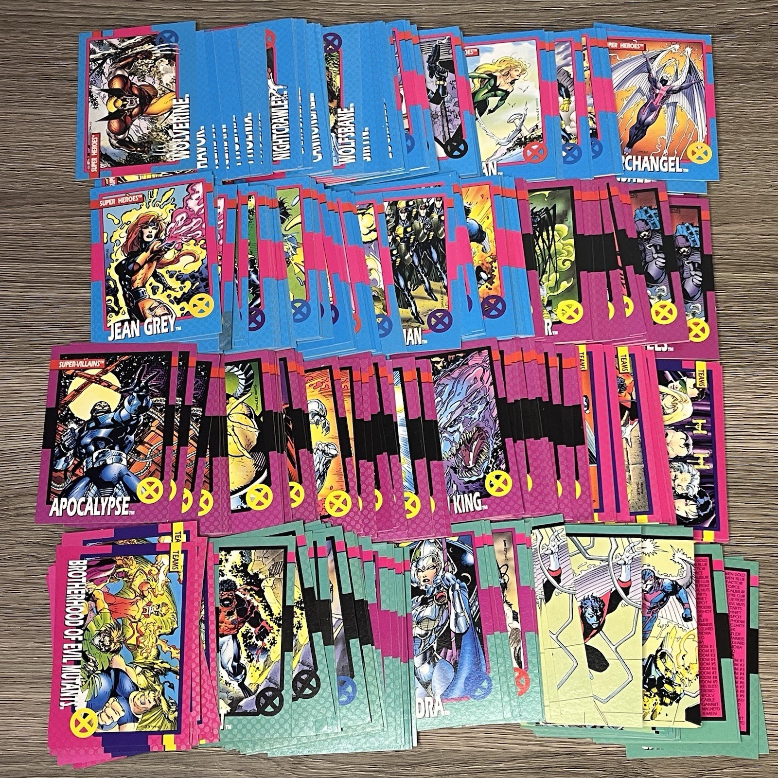 1992 Impel Marvel X-Men Trading Card Lot 300+ Cards Multiple Near Complete Sets 1992 Impel Marvel X-Men Trading Card Lot 300+ Cards Multiple Near Complete Sets