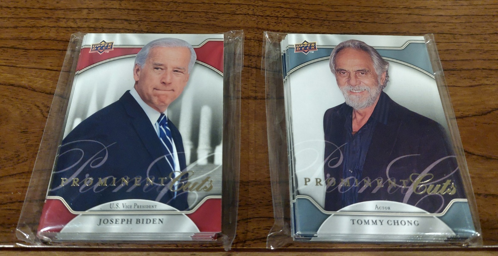 2009 Upper Deck Prominent Cuts 32/60 Partial Set Obama Biden Reagan Clinton