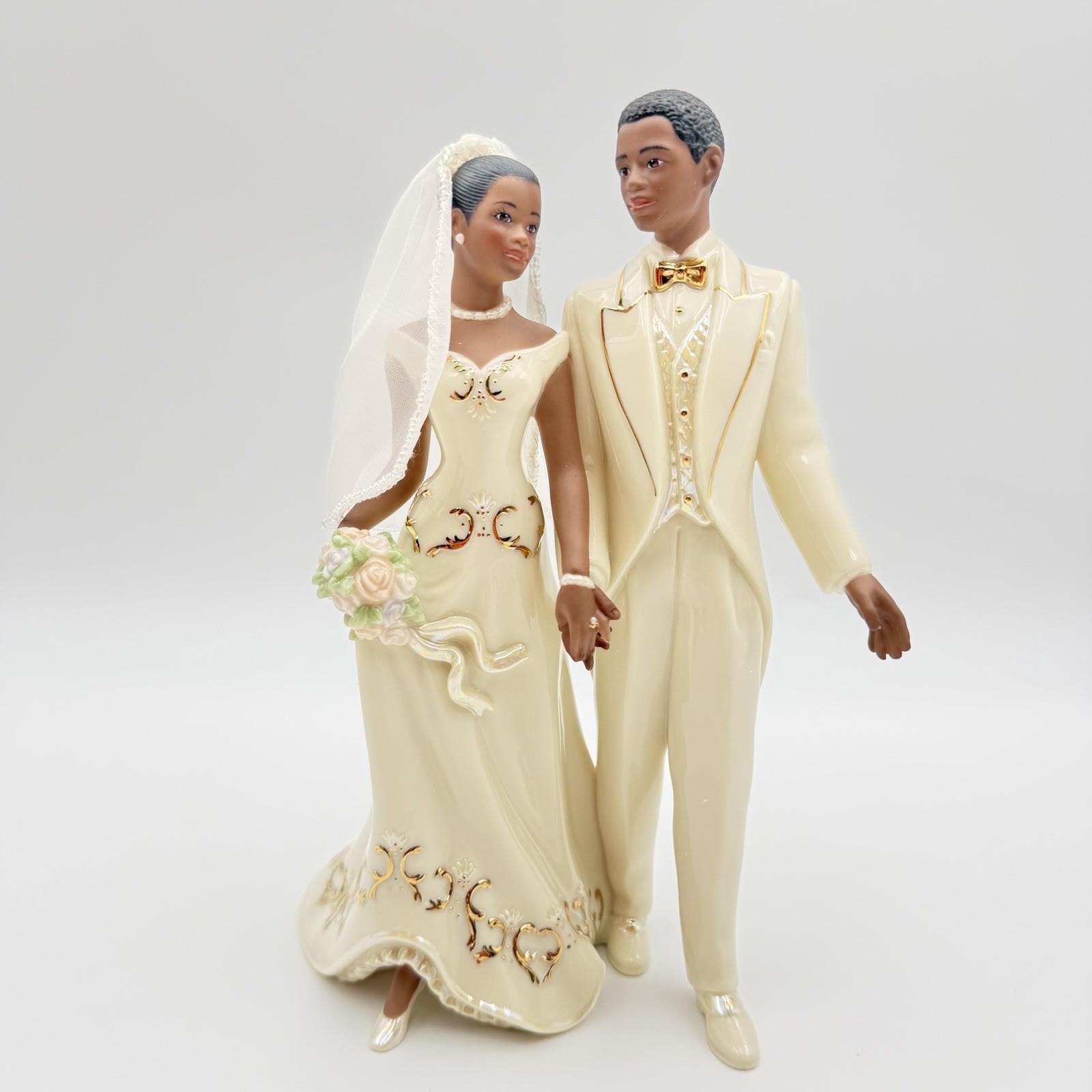 Lenox Just Married African American Bride Groom 9\