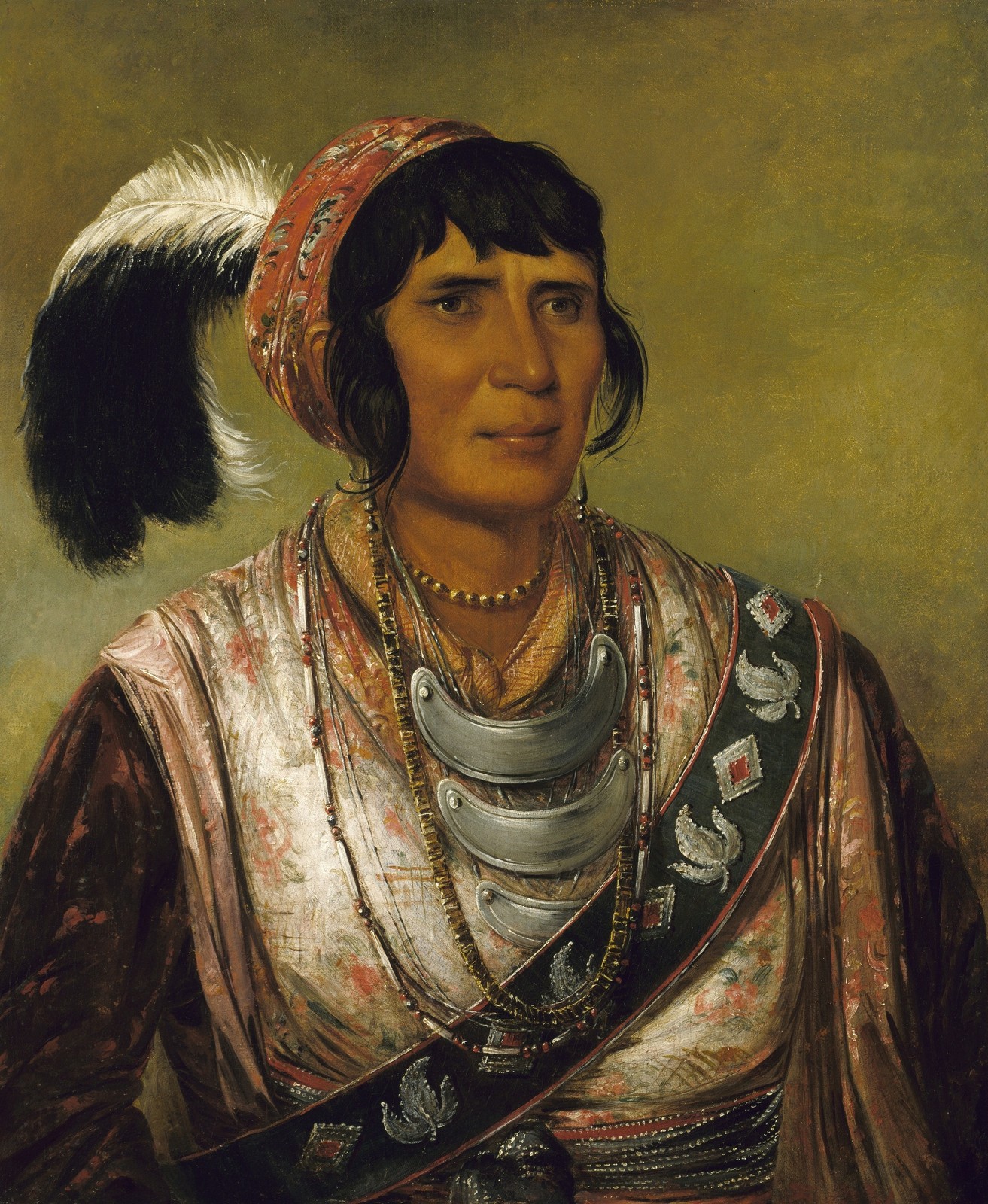 Osceola Vintage Native American Warrior Portrait Photo Reprint Wall Art