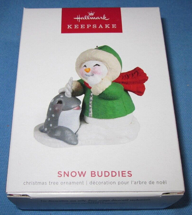 a 2022 Hallmark Christmas Ornament ~ Snow Buddies a 2022 Hallmark Christmas Ornament ~ Snow Buddies