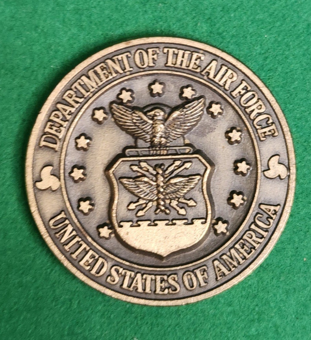 Department Of The Air Force Freedom Will Endure Challenge Coin R9