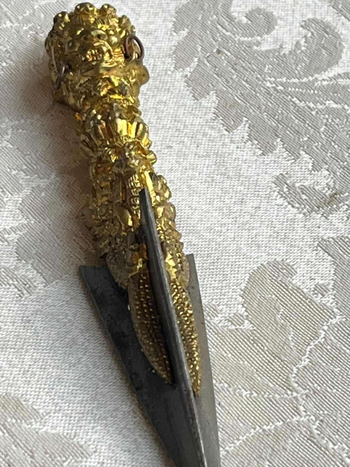 Tibetan Buddhist Phurba Ritual Dagger Three Faces 5.5