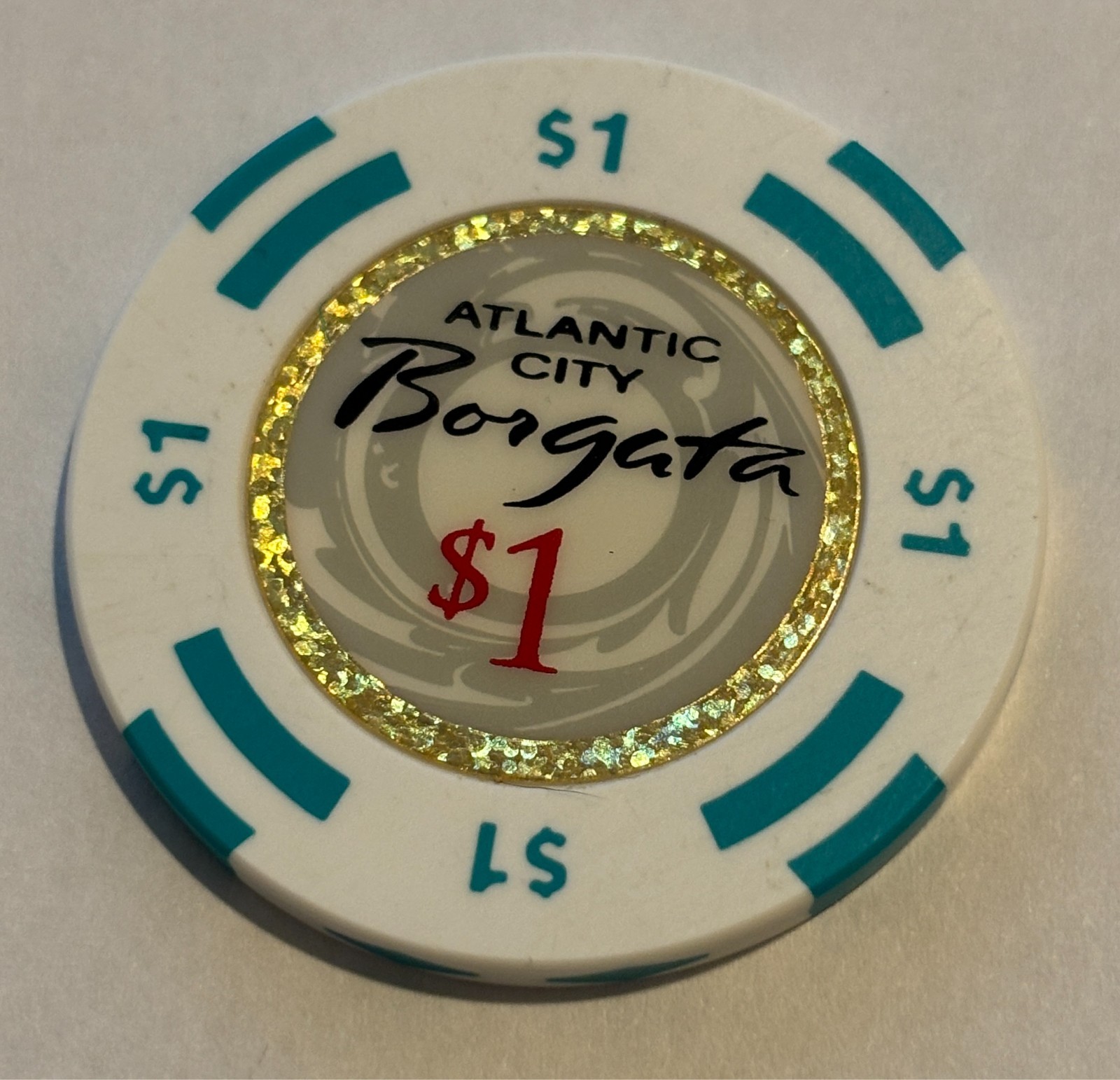Borgata- Atlantic City- One Dollar Casino Chip