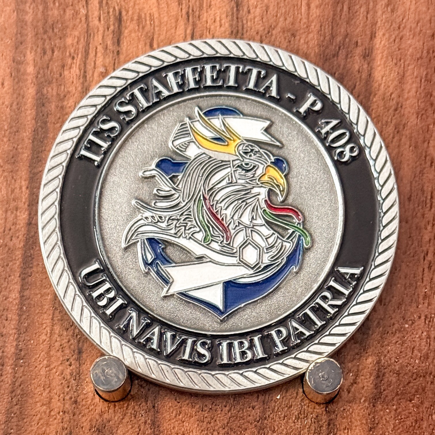 ITS Staffetta P408 Sinai Multinational Observers Challenge Coin  1#42