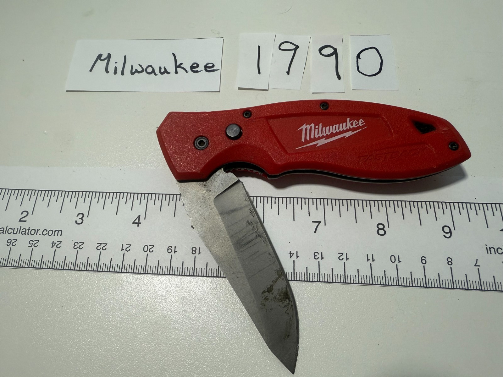 MILWAUKEE FASTBACK 48-22-1990 GOOD SHAPE $16 EACH OBO